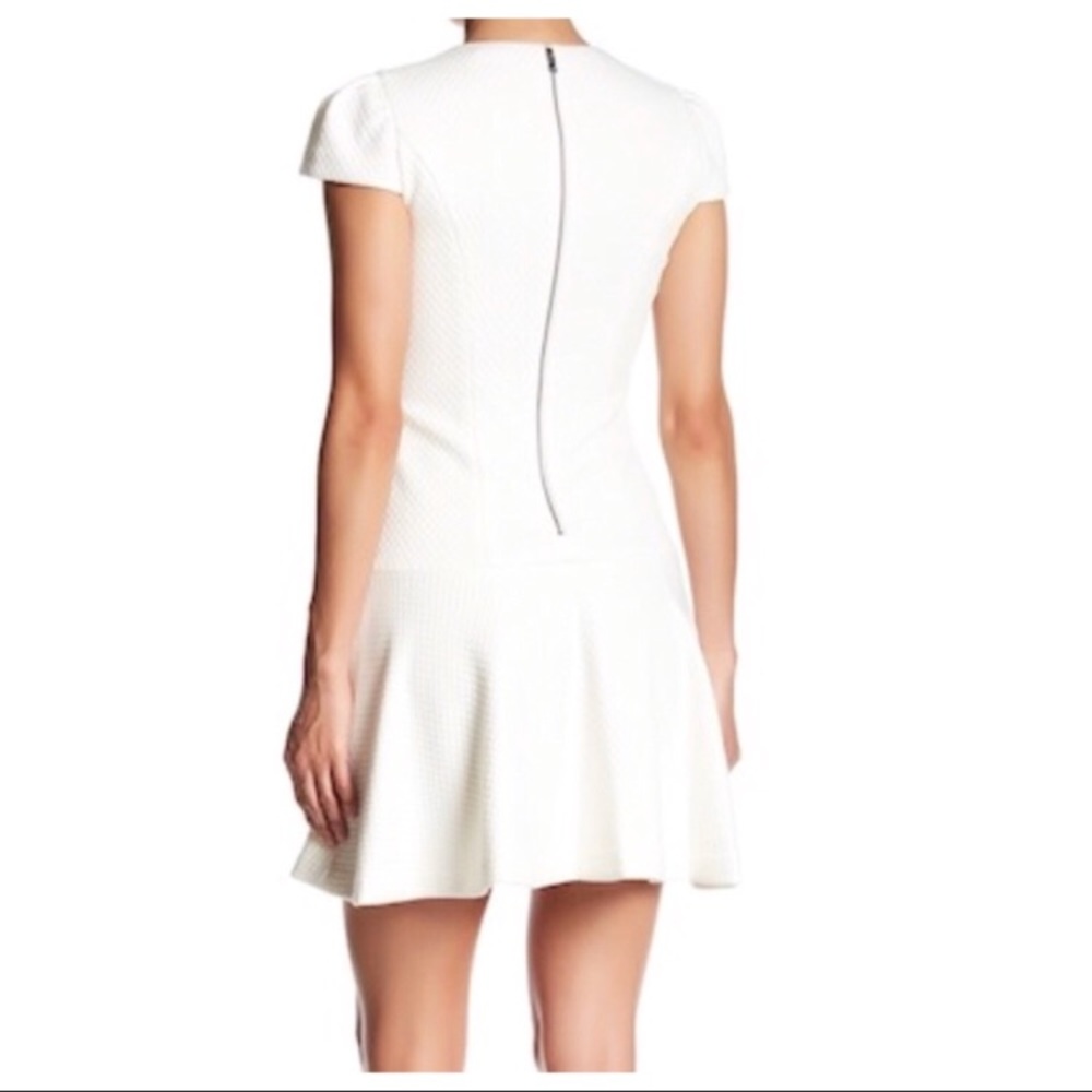 💥6 HR SALE💥 ALICE + OLIVIA PLEATED CLOQUÉ DRESS - Picture 4 of 5